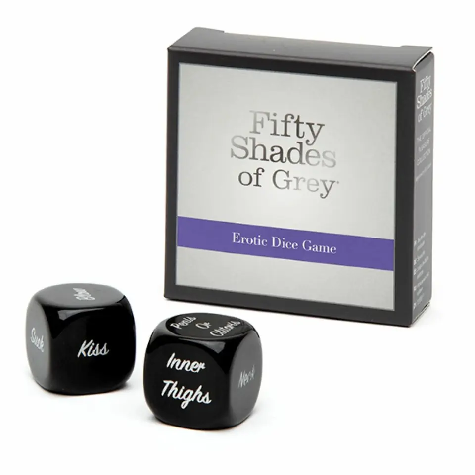 Fifty Shades of Grey Dice Game - Zestaw Kości do Gry dla Par w sklepie Wasserman.eu
