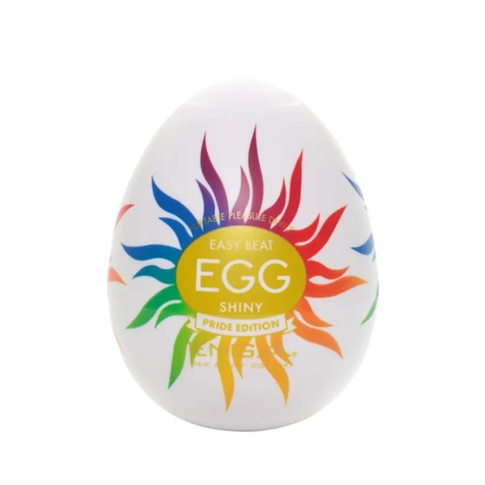 ⁨Zestaw sześciu masturbatorów - Tenga Egg Shiny Pride Edition⁩ w sklepie Wasserman.eu