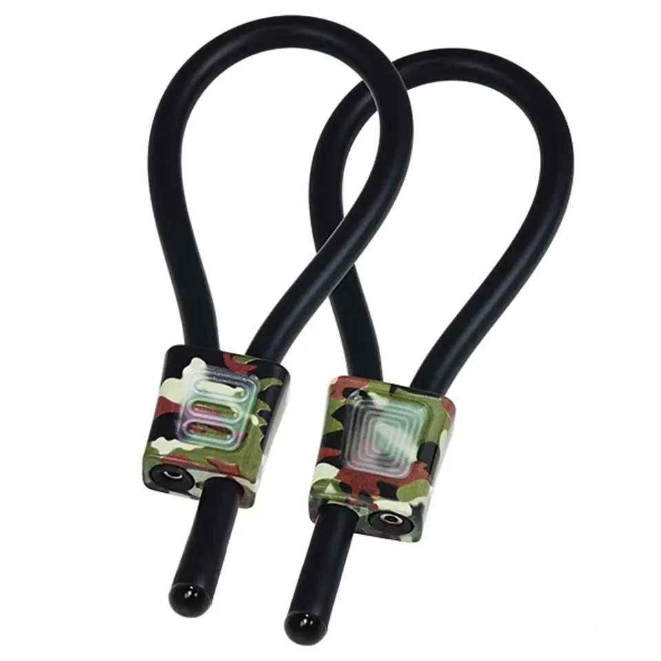 ⁨Pętle na penisa - ElectraStim Prestige ElectraLoops Camouflage (2 szt)⁩ w sklepie Wasserman.eu