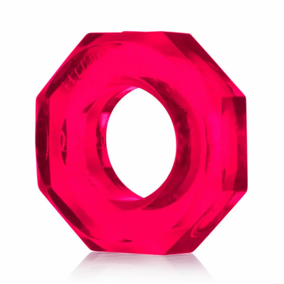 ⁨Oxballs Humpballs Hot Pink - elastyczny pierścień anatomiczny SKINFLEX-TPR⁩ w sklepie Wasserman.eu