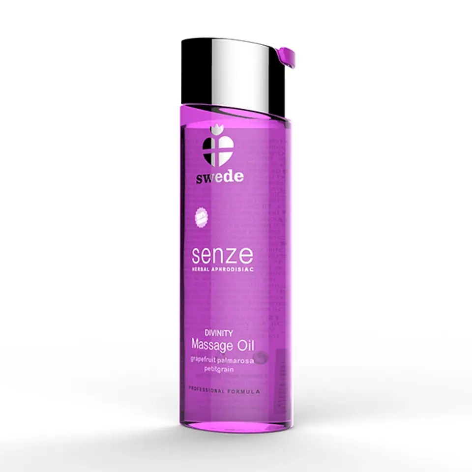 ⁨Olejek do masażu - Swede Senze Massage Oil Grapefruit Palmarosa Petitgrain 75 ml⁩ w sklepie Wasserman.eu