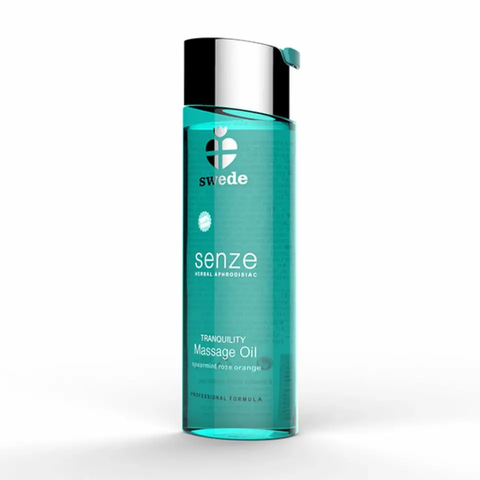 ⁨Swede Senze Olejek do masażu Spearmint Rose Orange 150ml wegański⁩ w sklepie Wasserman.eu