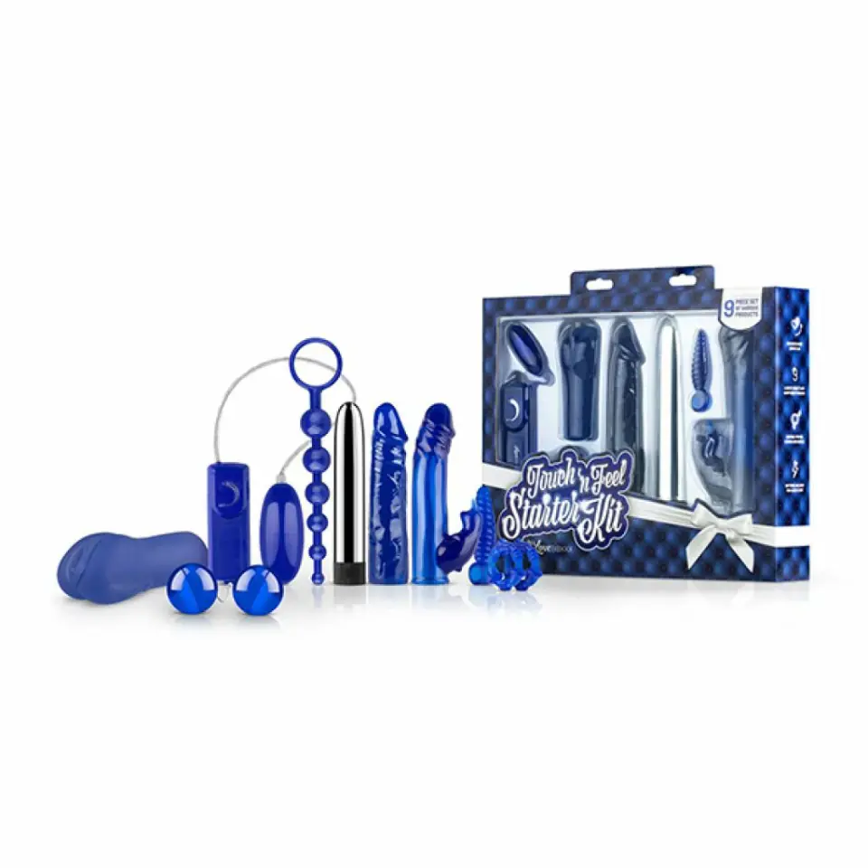 ⁨Zestaw akcesoriów - Loveboxxx Touch & Feel Starter Kit⁩ w sklepie Wasserman.eu