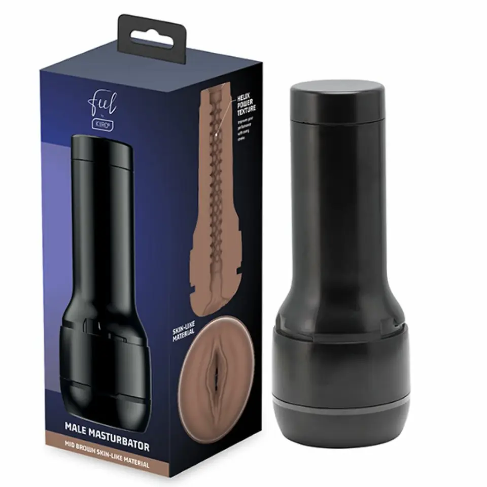 ⁨KIIROO Feel Stroker Mid Brown - system intymny RealFeel 200x84mm⁩ w sklepie Wasserman.eu