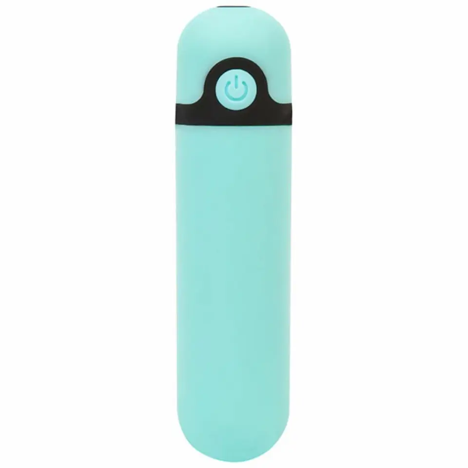 ⁨Wibrator - PowerBullet Rechargeable Vibrating Bullet Teal⁩ w sklepie Wasserman.eu