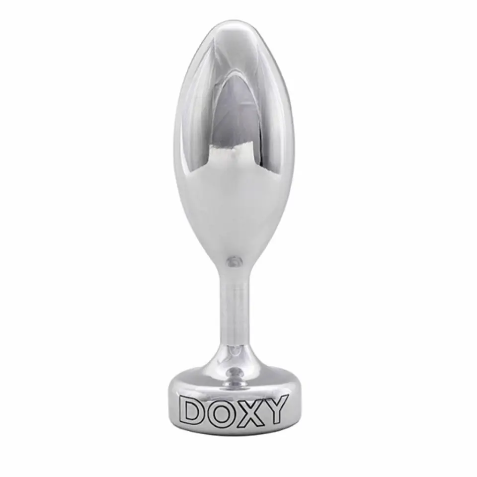 Plug analny - Doxy Butt Plug Smooth w sklepie Wasserman.eu