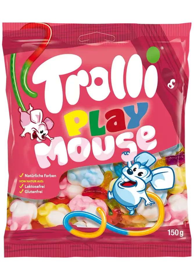 ⁨Trolli Playmouse Żelki 150 g⁩ w sklepie Wasserman.eu