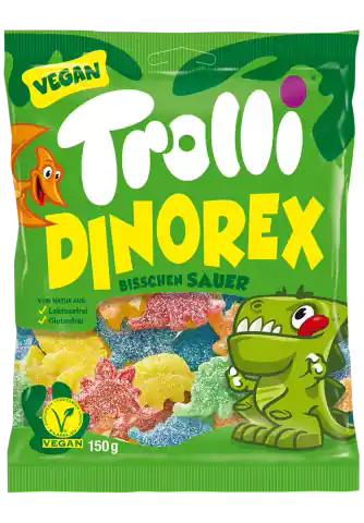 ⁨Trolli Dinorex Żelki 150 g⁩ w sklepie Wasserman.eu