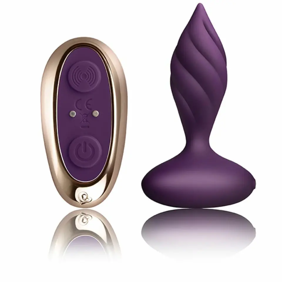 ⁨Plug analny wibrujący - Rocks-Off Petite Sensations Desire Purple⁩ w sklepie Wasserman.eu