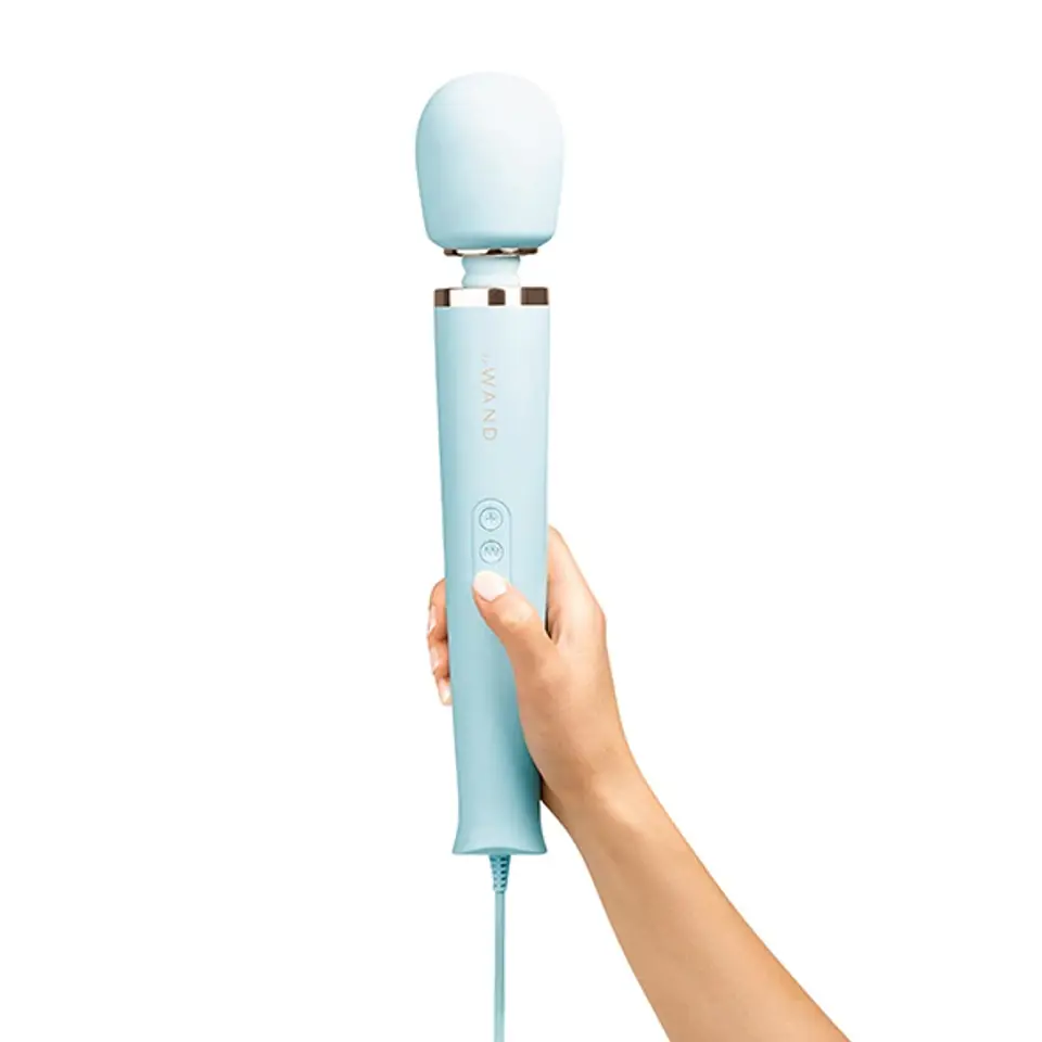 ⁨Masażer - Le Wand Plug-In Massager Sky Blue⁩ w sklepie Wasserman.eu