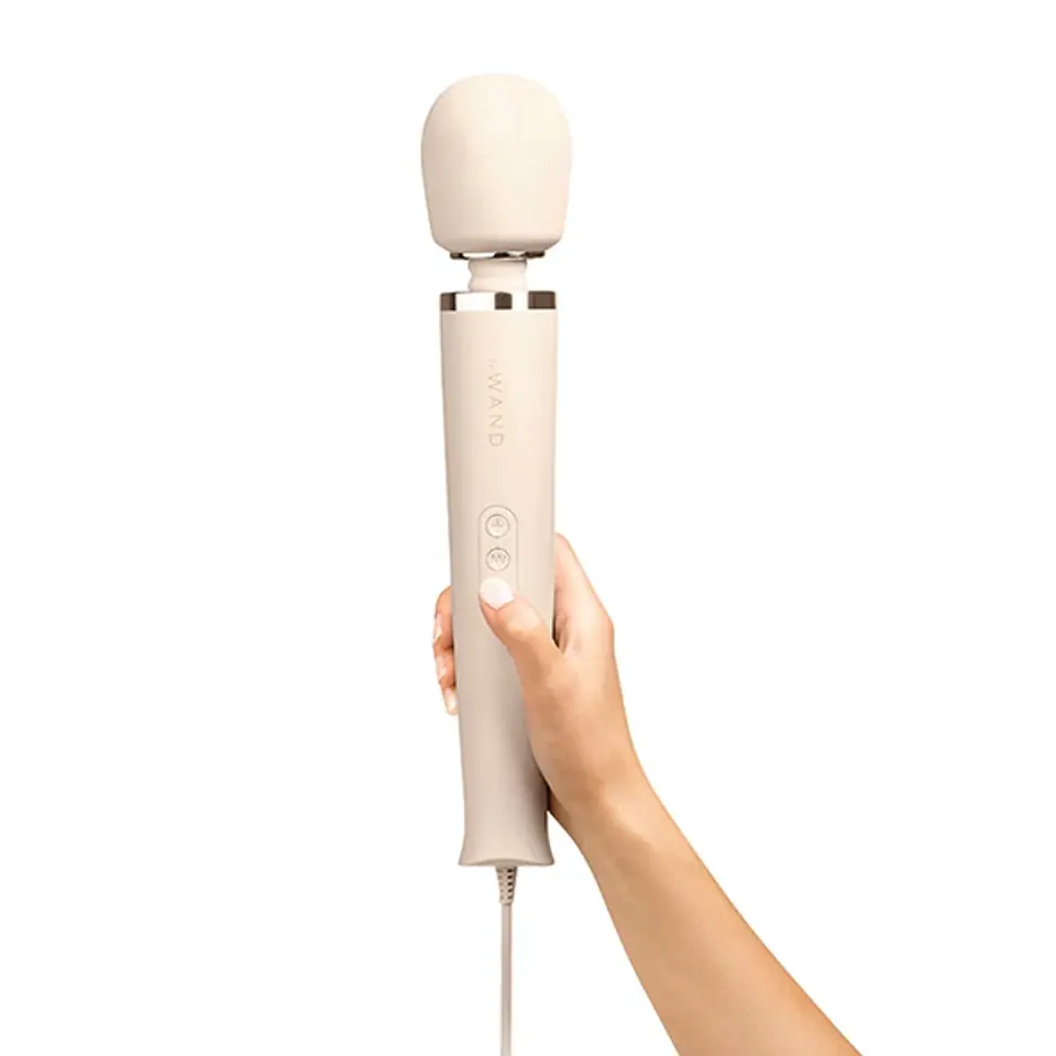 ⁨Masażer - Le Wand Plug-In Massager Cream⁩ w sklepie Wasserman.eu