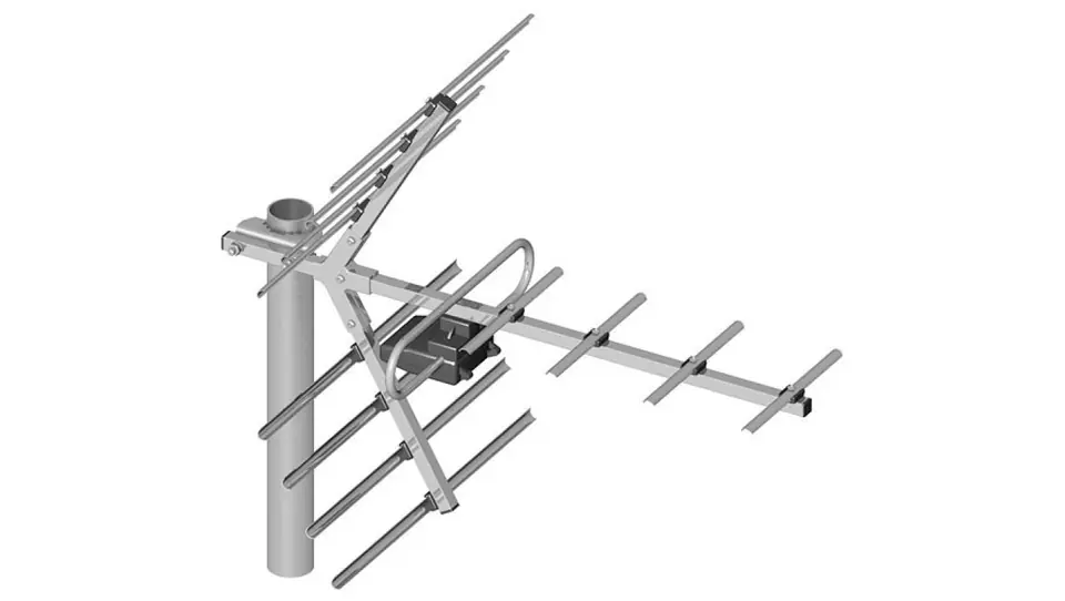 ⁨Antena DVB-T kierunkowa 11-elementowa LIBOX LB011S⁩ w sklepie Wasserman.eu