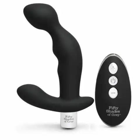⁨Wibrujący masażer prostaty - Fifty Shades of Grey Relentless Vibrations Remote Control Prostate Vibe⁩ w sklepie Wasserman.eu