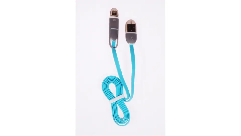 ⁨USB - microUSB / iPhone 2A cable 1m LIBOX LB0066N⁩ at Wasserman.eu