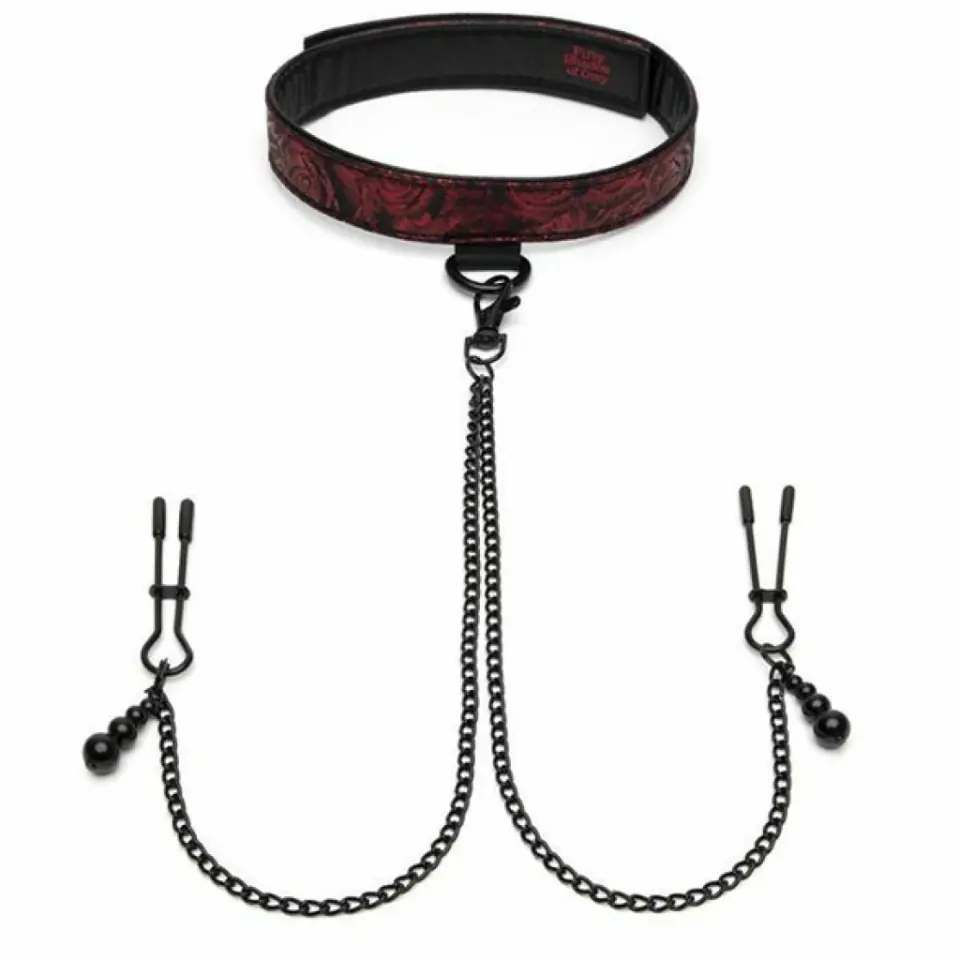 ⁨Fifty Shades of Grey Sweet Anticipation Collar Nipple Clamps⁩ at Wasserman.eu