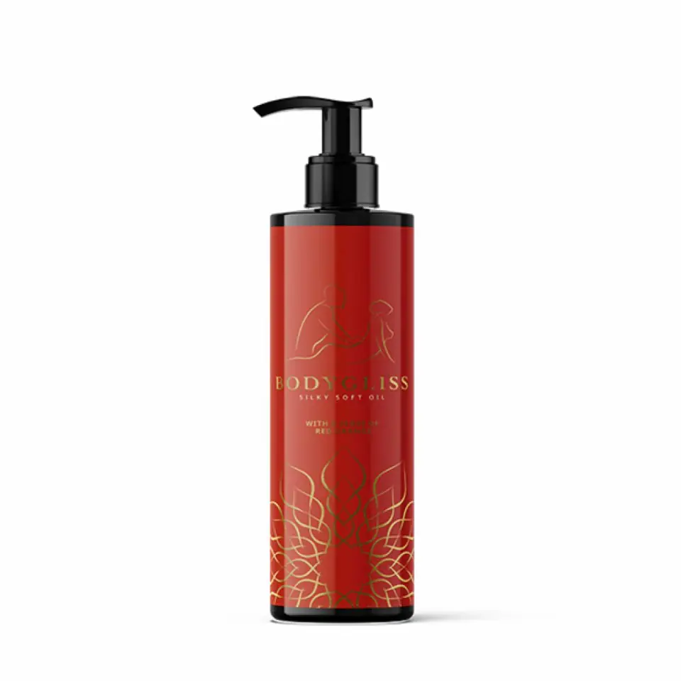 ⁨Olejek do masażu - BodyGliss Silky Soft Oil Red Orange 150 ml⁩ w sklepie Wasserman.eu