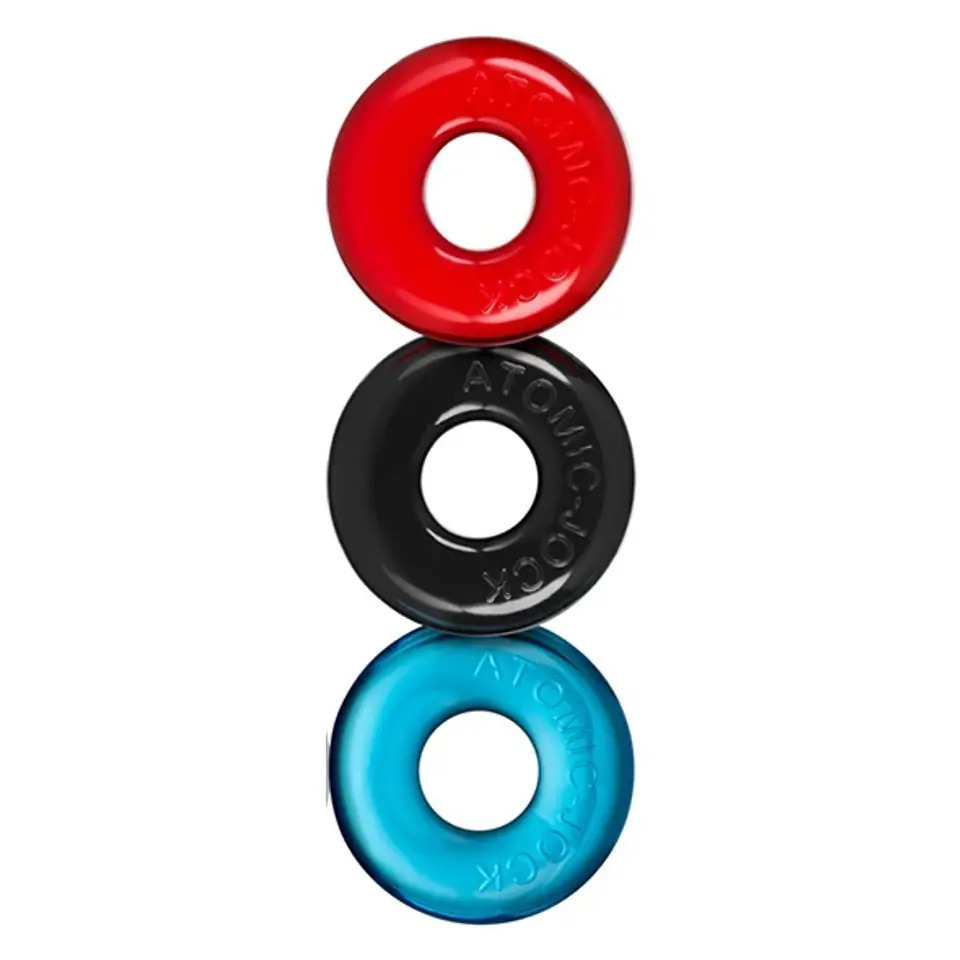 Oxballs Ringer Do-Nut 1 3-pack Multi - Elastyczne pierścienie FLEX-TPR w sklepie Wasserman.eu