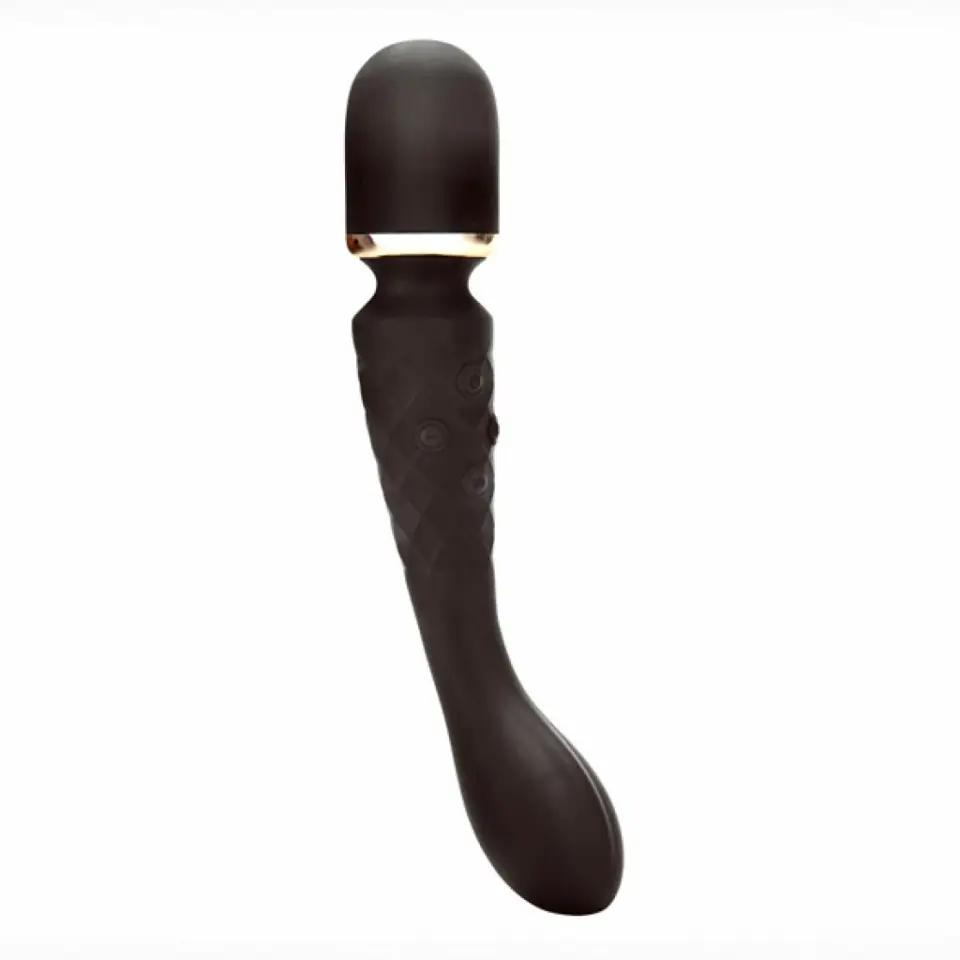 ⁨Masażer 2w1 - Bodywand Luxe Wand Black⁩ w sklepie Wasserman.eu