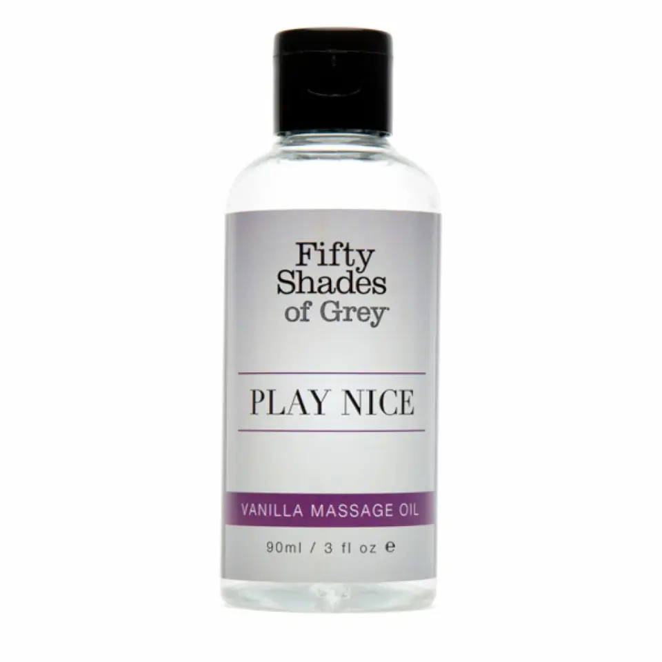 ⁨Olejek do masażu - Fifty Shades of Grey Play Nice Vanilla Massage Oil 90 ml⁩ w sklepie Wasserman.eu