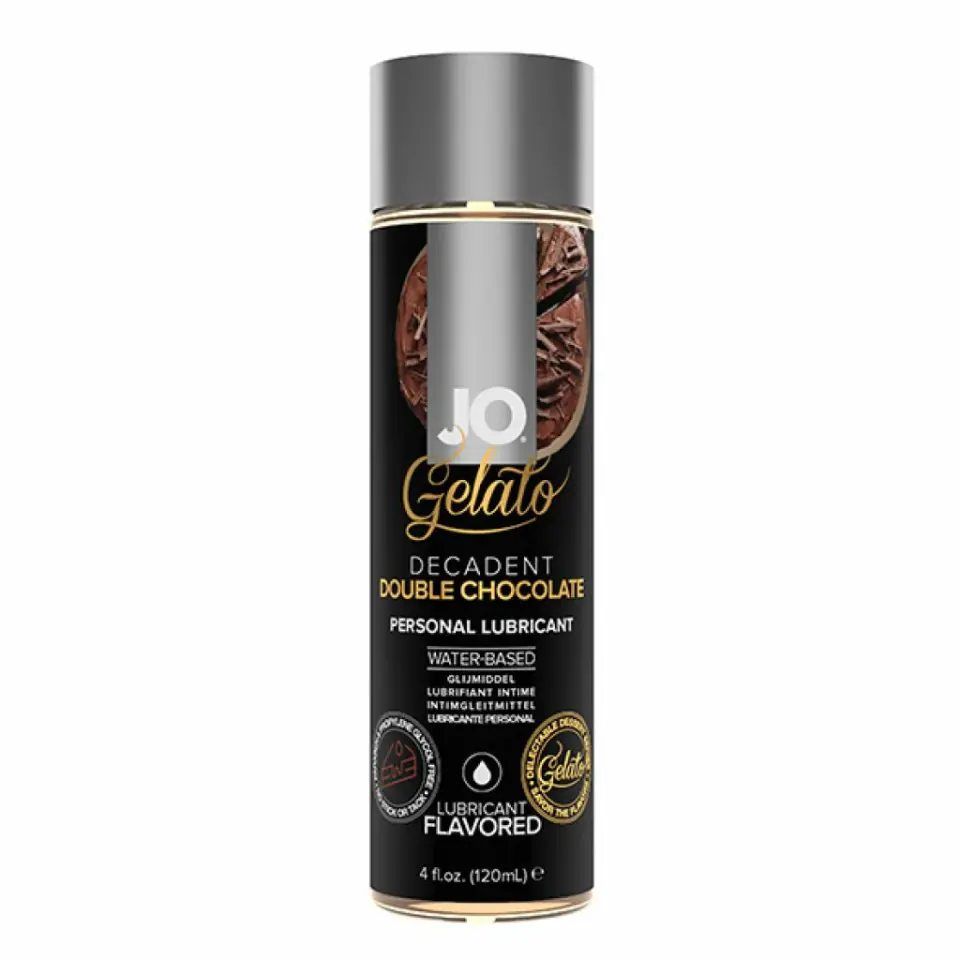 ⁨Lubrykant - System JO H2O Gelato Decadent Double Chocolate 120 ml⁩ w sklepie Wasserman.eu