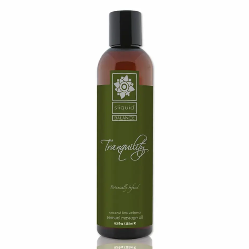 ⁨Sliquid Balance Tranquility Olejek do masażu kokos limonka 255ml⁩ w sklepie Wasserman.eu