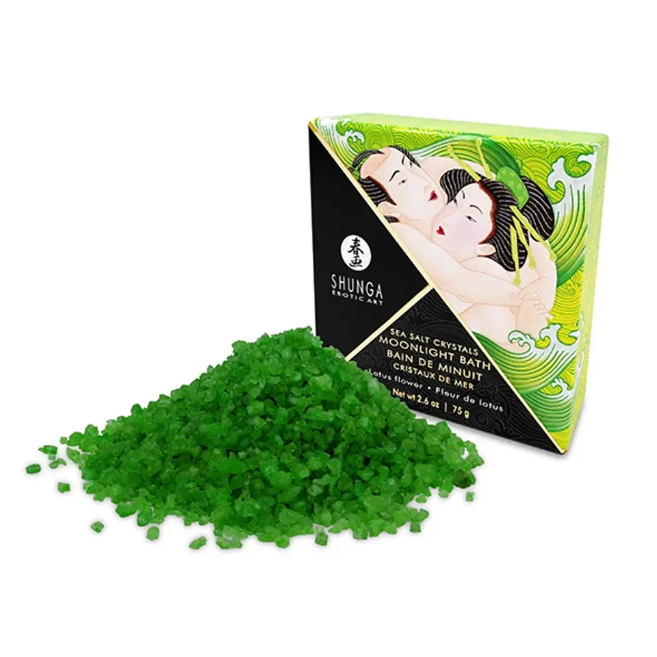 ⁨Sól do kąpieli - Shunga Bath Salts Lotus Flower 75g⁩ w sklepie Wasserman.eu