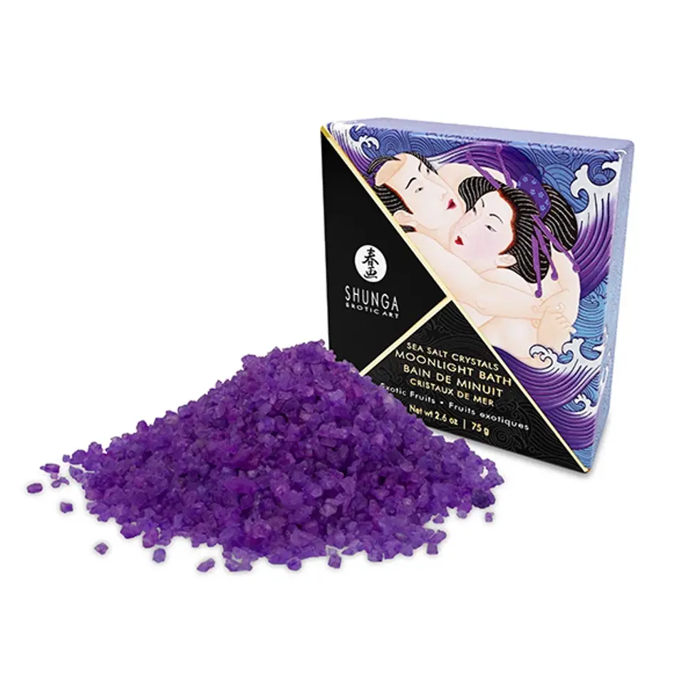 ⁨Shunga Bath Salts Exotic Fruits sol do kąpieli 75g, Morze Martwe⁩ w sklepie Wasserman.eu