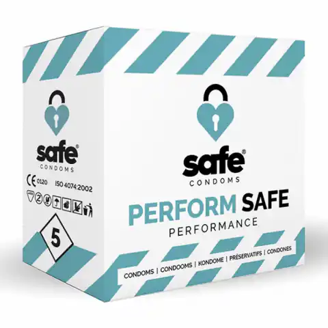 ⁨Safe - Performance Condoms 5 pcs⁩ at Wasserman.eu