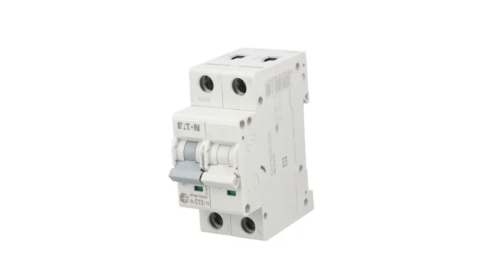 ⁨Circuit breaker 1P+N C 13A 6kA AC xPole Home HN-C13/1N 194850⁩ at Wasserman.eu