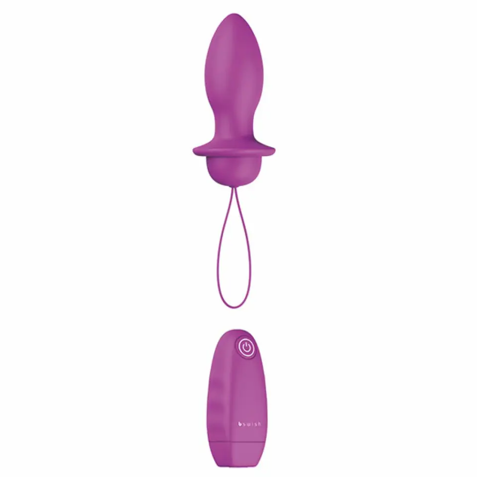 Plug analny wibrujący - B Swish bfilled Classic Orchid w sklepie Wasserman.eu