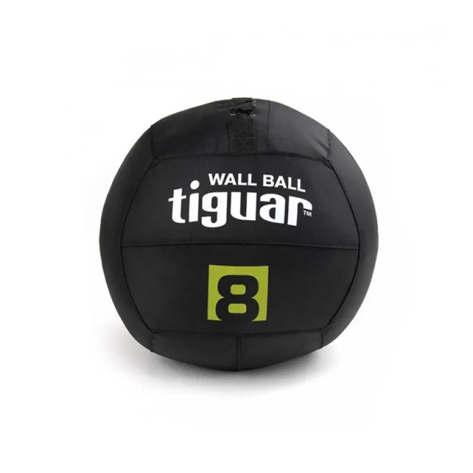 ⁨Piłka lekarska tiguar wallball (kolor Czarny)⁩ w sklepie Wasserman.eu