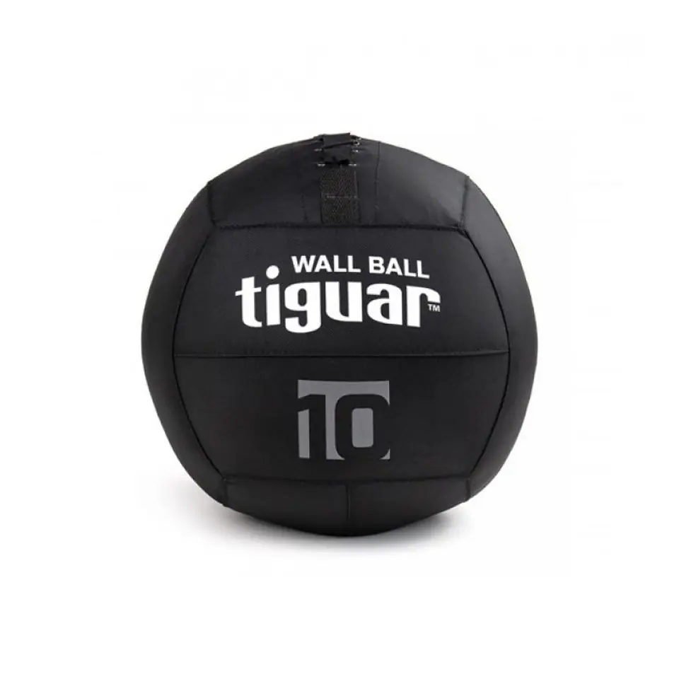 ⁨Piłka lekarska tiguar wallball (kolor Czarny)⁩ w sklepie Wasserman.eu