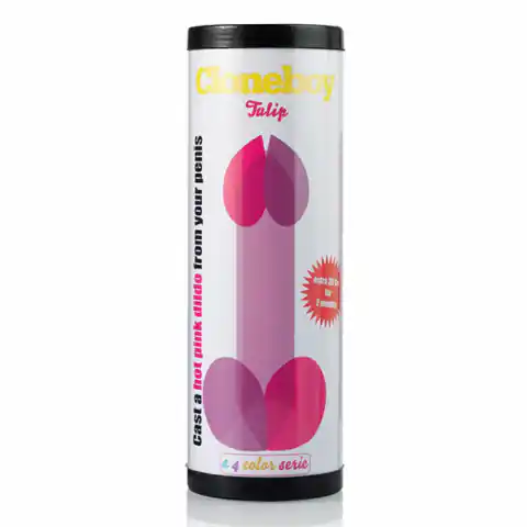 ⁨Zestaw do klonowania penisa - Cloneboy Dildo Tulip Hot Pink⁩ w sklepie Wasserman.eu