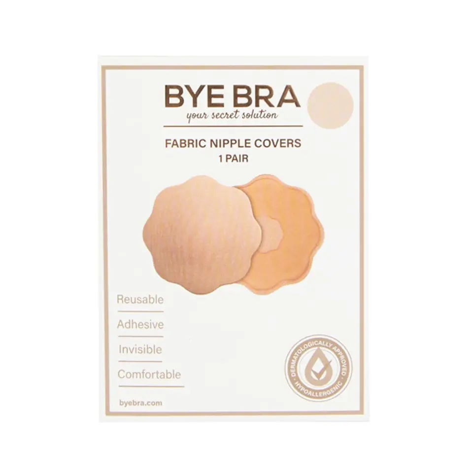 ⁨Bye Bra - Silicone Nipple Covers Nude 1 Pair⁩ at Wasserman.eu