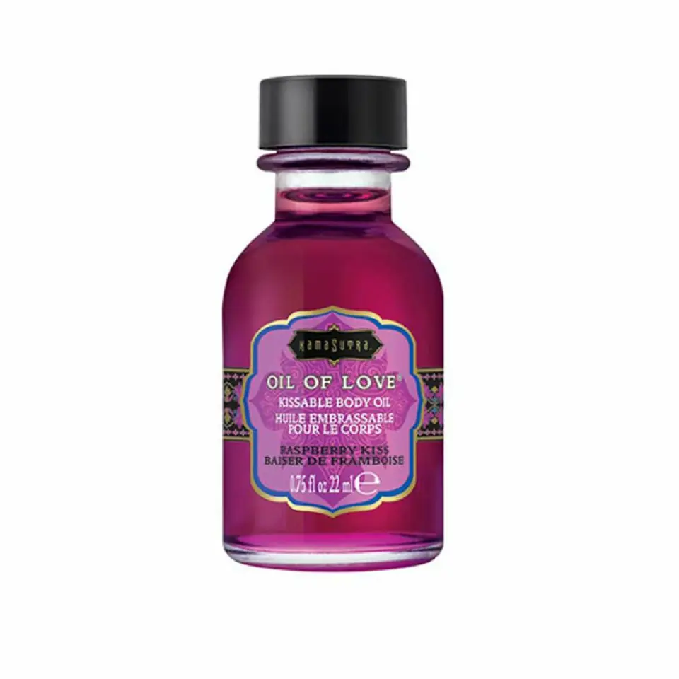 ⁨Kama Sutra Oil of Love Raspberry Kiss olejek rozgrzewający 22ml⁩ w sklepie Wasserman.eu