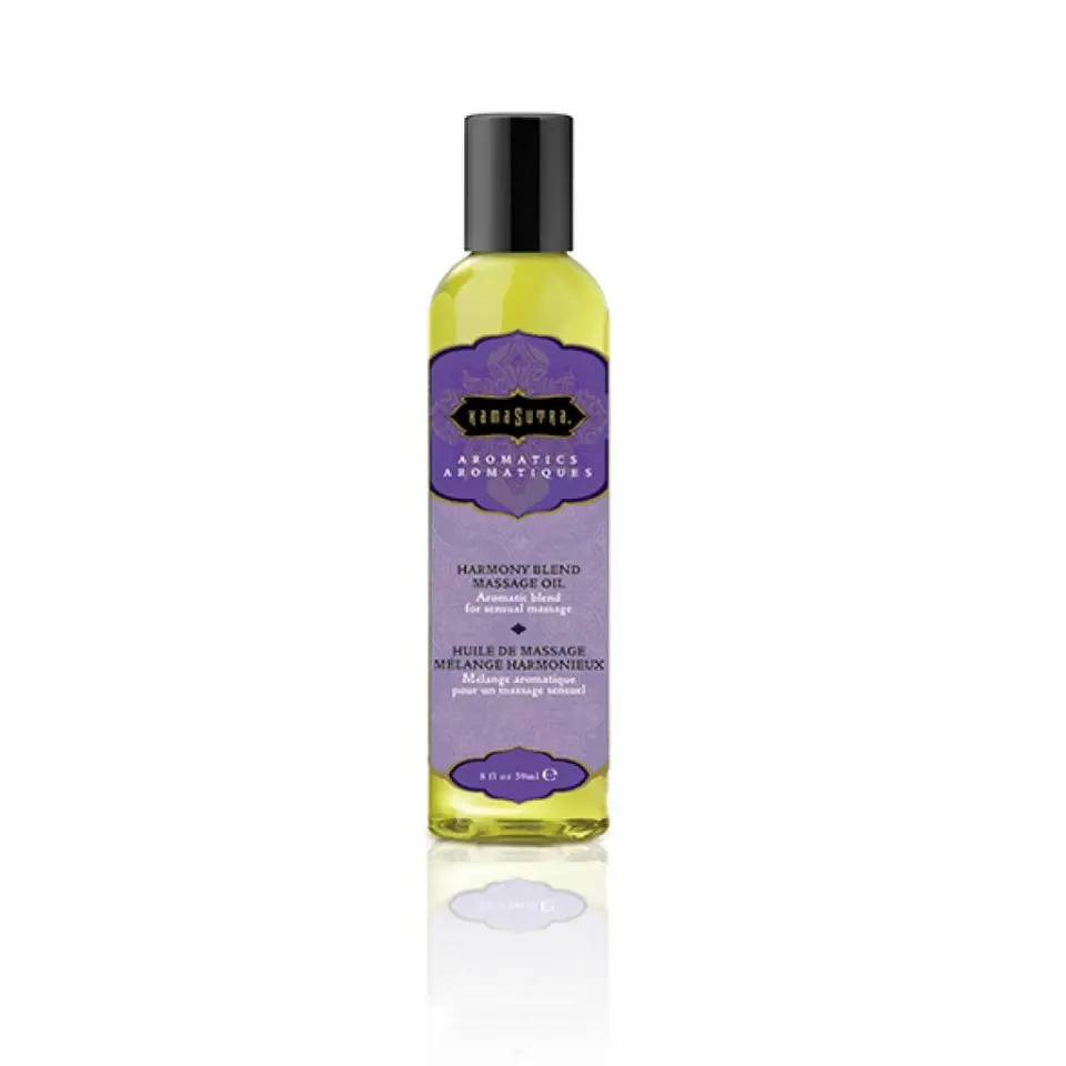 ⁨Kama Sutra Harmony Blend Olejek do masażu 59ml z nutą jałowca i lawendy⁩ w sklepie Wasserman.eu