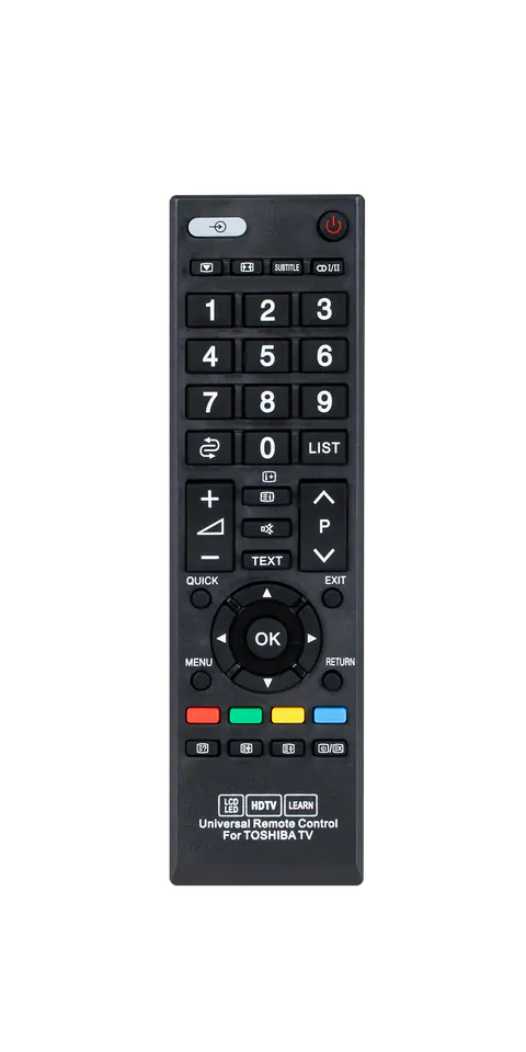 ⁨Toshiba LCD/LED remote control⁩ at Wasserman.eu