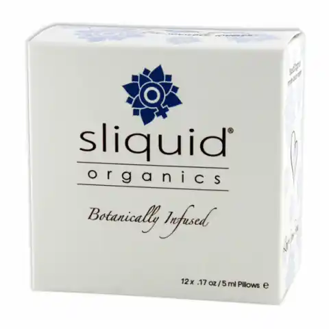 ⁨Zestaw lubrykantów w saszetkach - Sliquid Organics Lube Cube 60 ml⁩ w sklepie Wasserman.eu