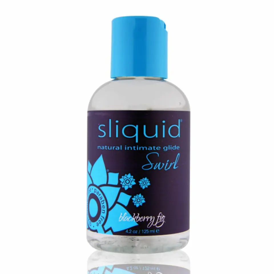 ⁨Lubrykant - Sliquid Naturals Swirl Blackberry Fig 125 ml⁩ w sklepie Wasserman.eu