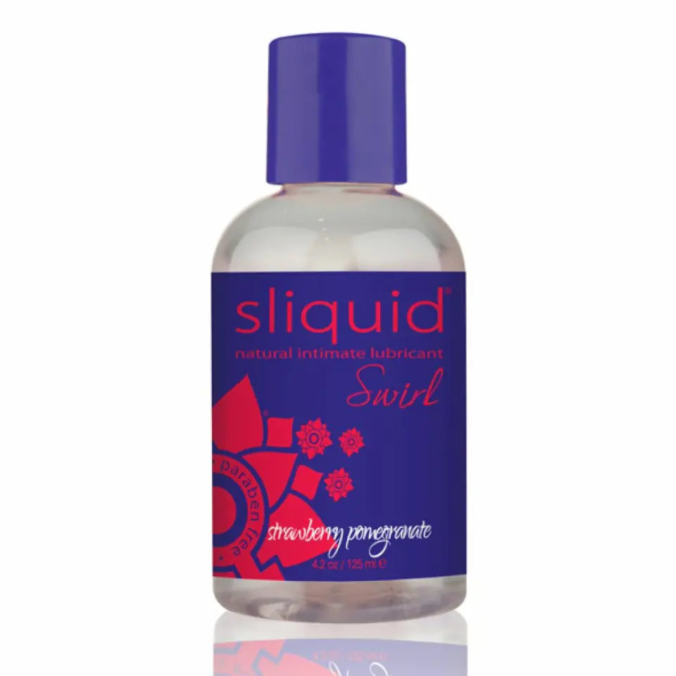 ⁨Lubrykant - Sliquid Naturals Swirl Strawberry Pomegranate 125 ml⁩ w sklepie Wasserman.eu