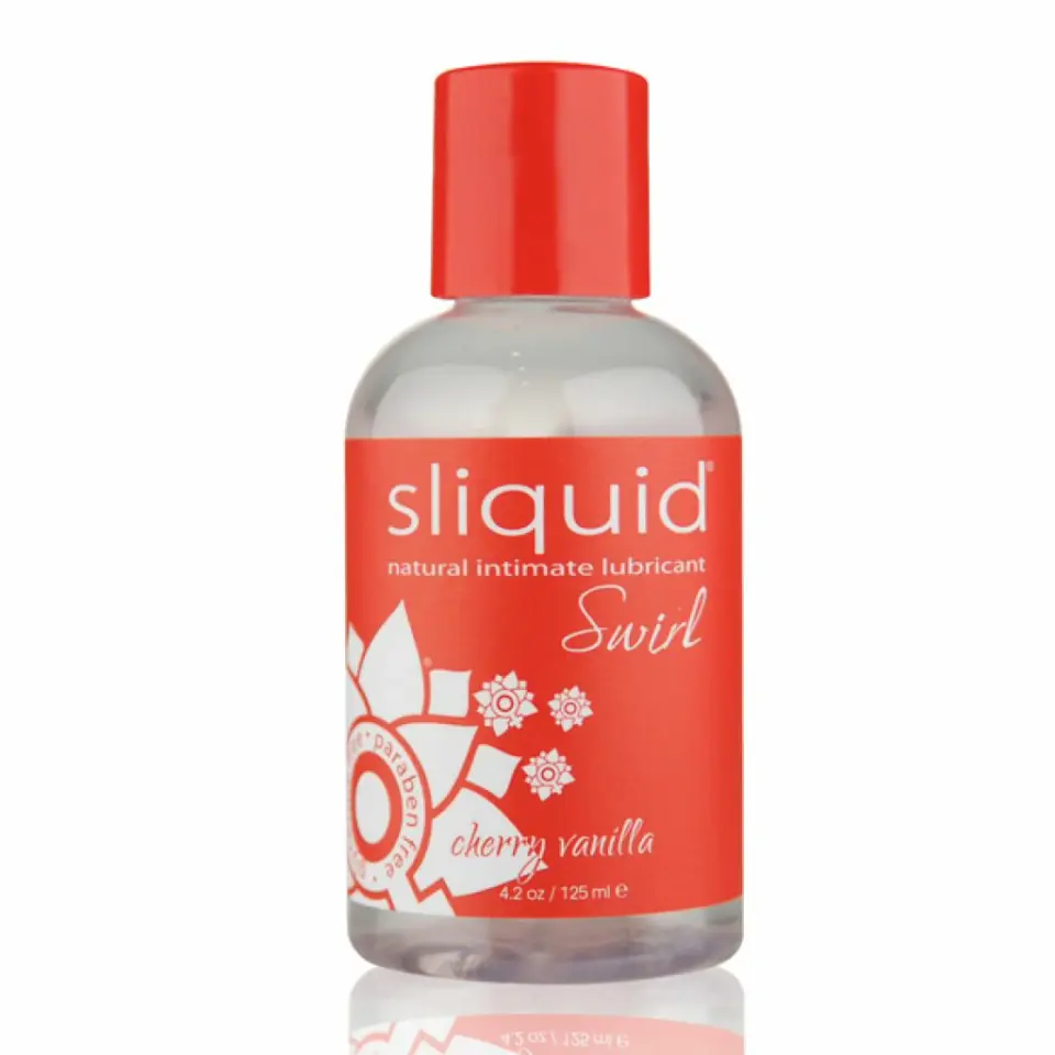 ⁨Lubrykant - Sliquid Naturals Swirl Cherry Vanilla 125 ml⁩ w sklepie Wasserman.eu