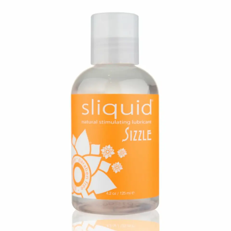 ⁨Lubrykant stymulujący - Sliquid Naturals Sizzle 125 ml⁩ w sklepie Wasserman.eu