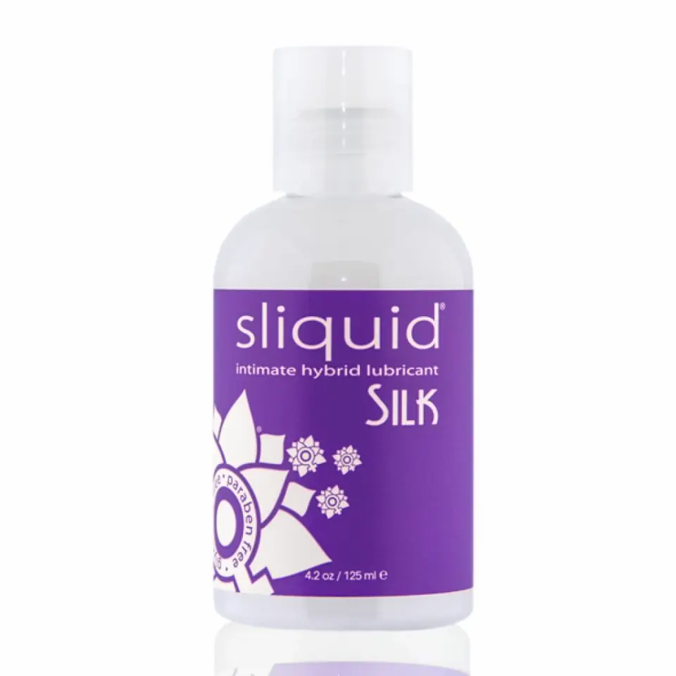 ⁨Lubrykant hybrydowy - Sliquid Naturals Silk 125 ml⁩ w sklepie Wasserman.eu