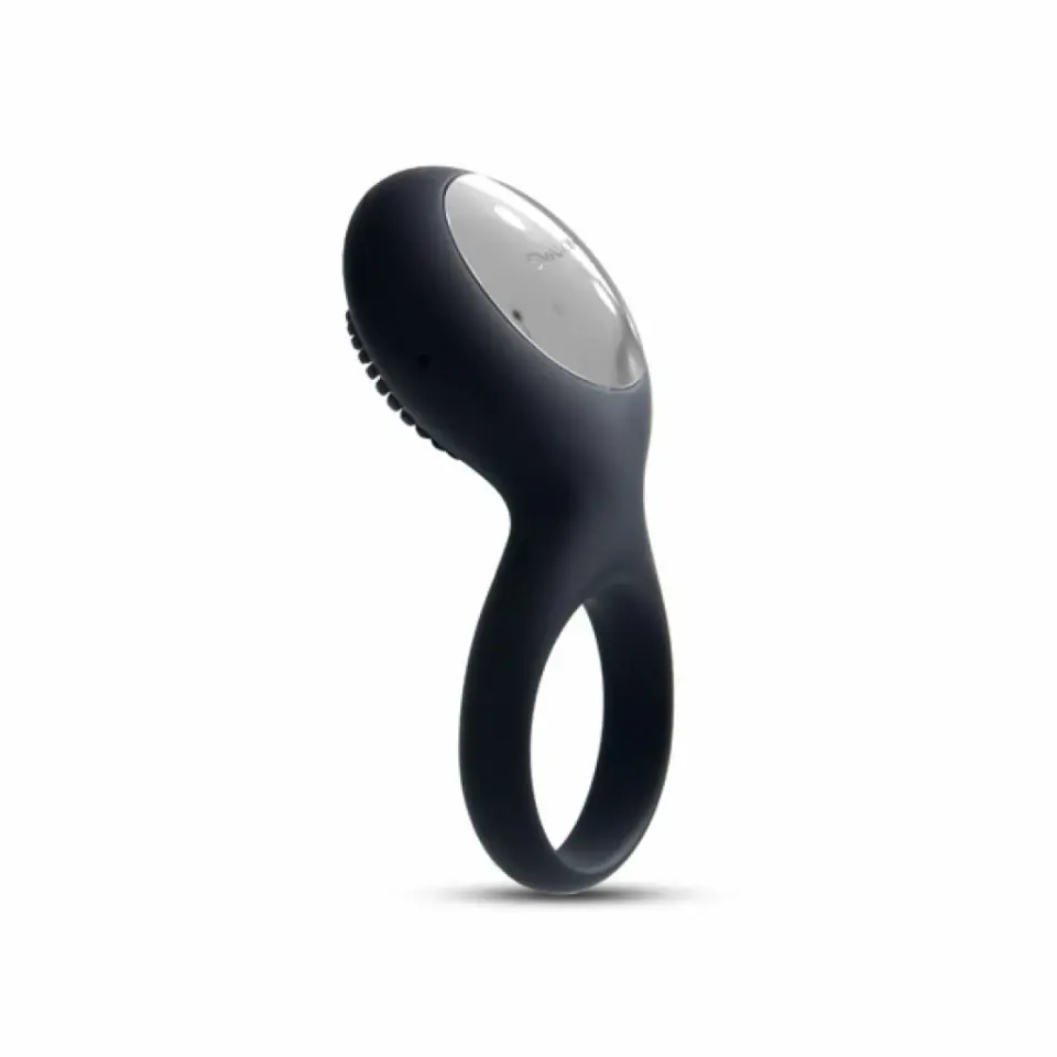 ⁨Pierścień na penisa - Svakom Tyler Vibrating Ring Black⁩ w sklepie Wasserman.eu