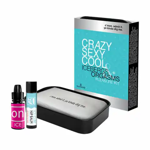 ⁨Olejek i balsam stymulujący - Sensuva Crazy Sexy Pleasure Kit⁩ w sklepie Wasserman.eu