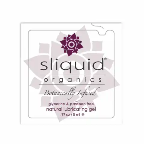 ⁨Lubrykant (saszetka) - Sliquid Organics Natural Gel 5 ml⁩ w sklepie Wasserman.eu