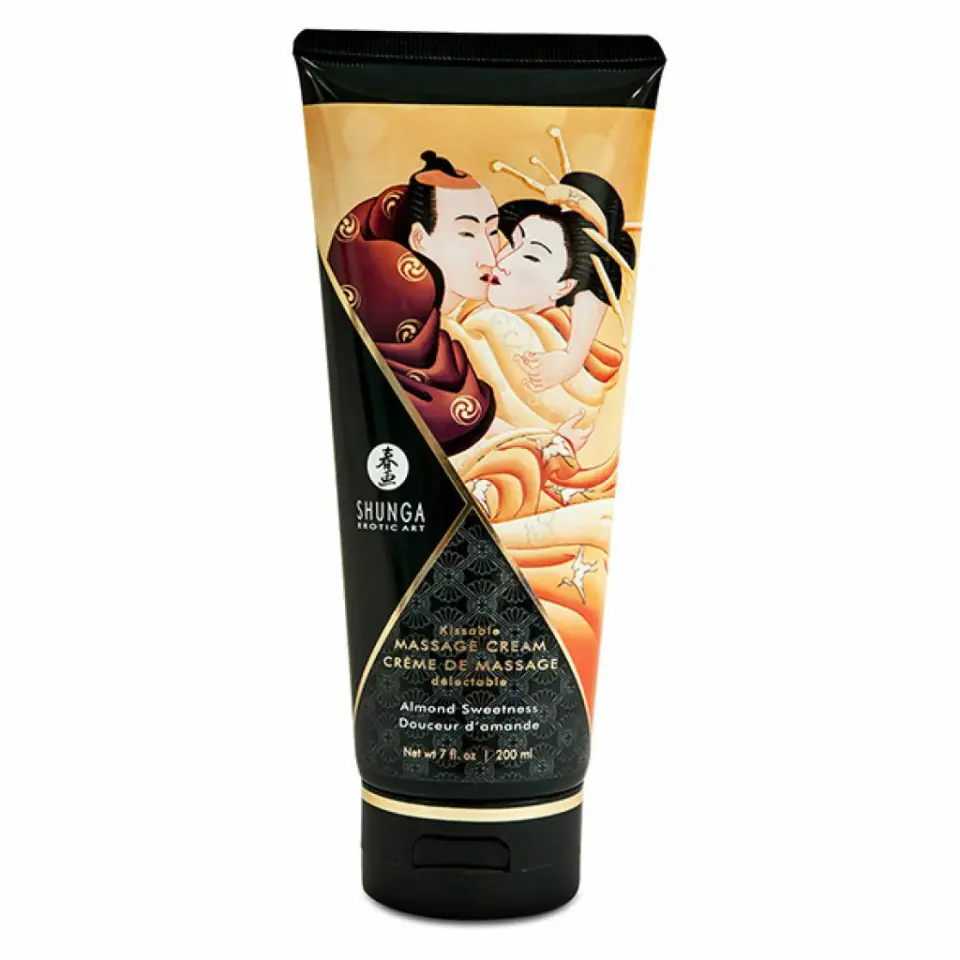 ⁨Krem do masażu - Shunga Massage Cream Almond Sweetness 200 ml⁩ w sklepie Wasserman.eu