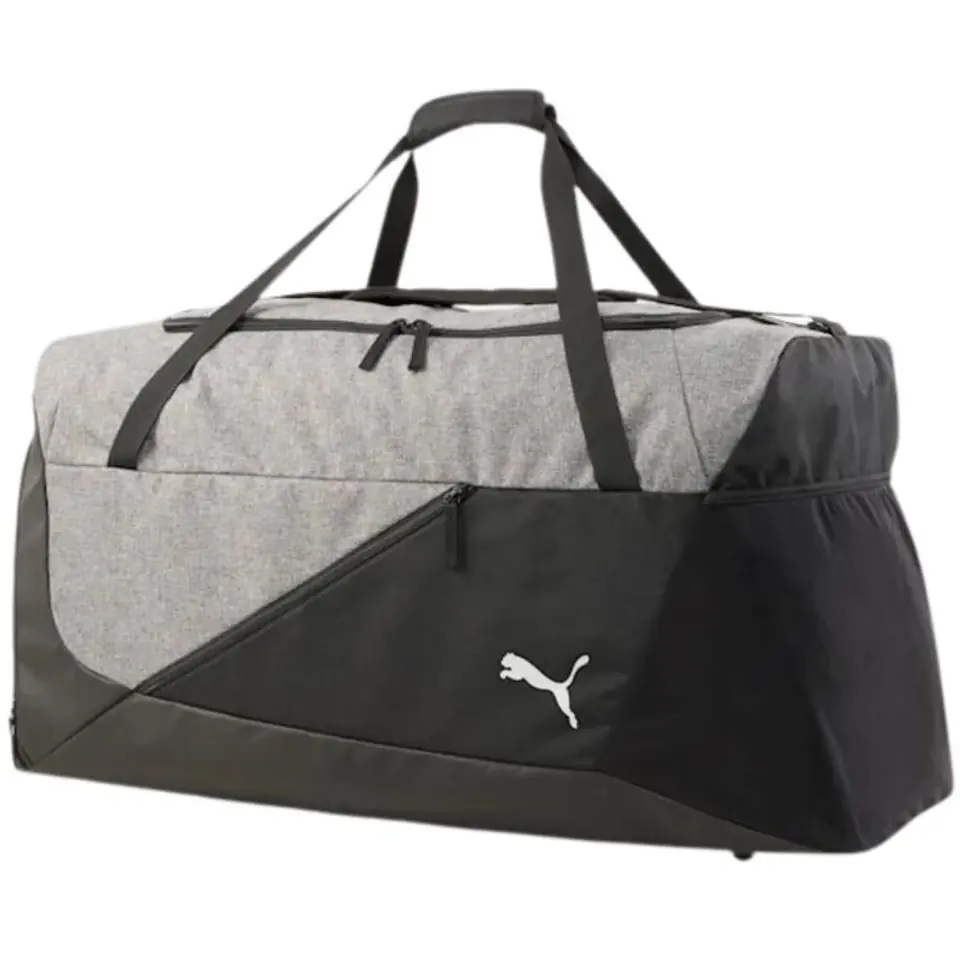 ⁨Puma teamFINAL Teambag L black-grey 78940 01⁩ at Wasserman.eu