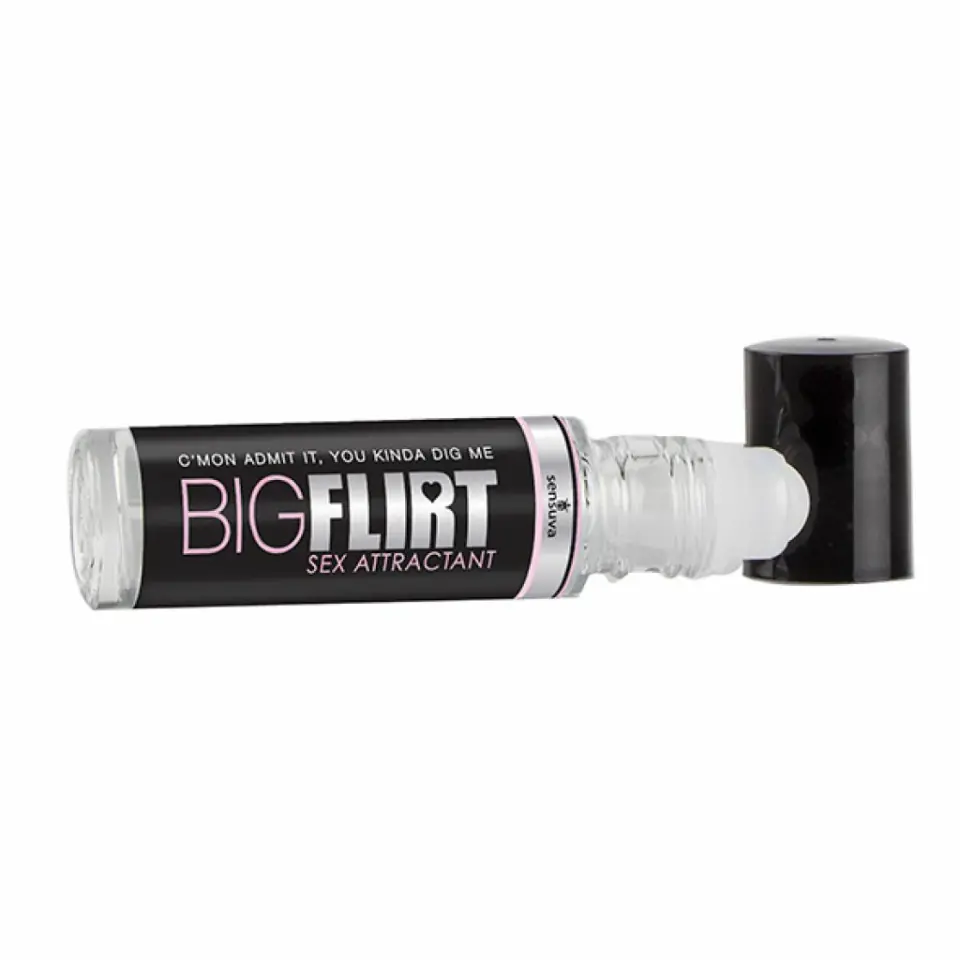 ⁨Feromony - Sensuva Big Flirt Pheromone Sex Attractant Roll-On 10 ml⁩ w sklepie Wasserman.eu