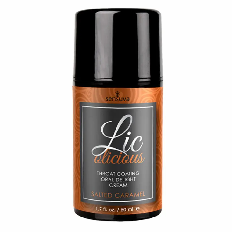 ⁨Żel do seksu oralnego - Sensuva Lic-o-licious Salted Caramel 50 ml⁩ w sklepie Wasserman.eu